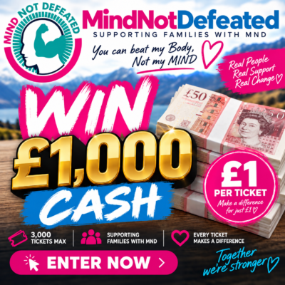 Win £1,000 CASH — just £1 per ticket!